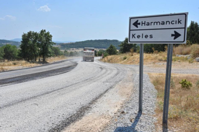 Harmancık’ta 5 mahalle yolunda yenileme çalışması