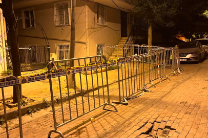 Dairenin balkonu çöktü, 5 katlı bina mühürlendi