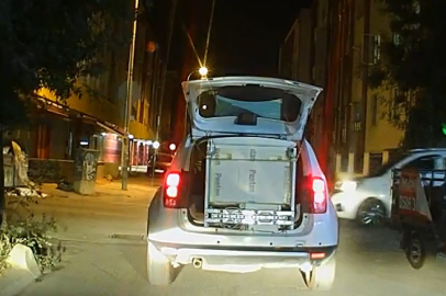 Trafikte İlginç Anlar Kamerada...