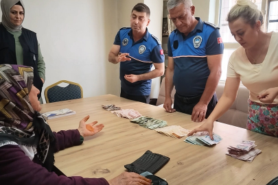 Beş parasız kalan dilenci bu kez zabıtadan yardım istedi