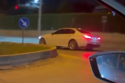 Bursa’da drift atan sürücüye ceza yağdı