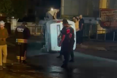2 Otomobil Çarpıştı: 3 Yaralı
