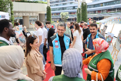 UMKE’nin özverili çalışması tuvale yansıdı