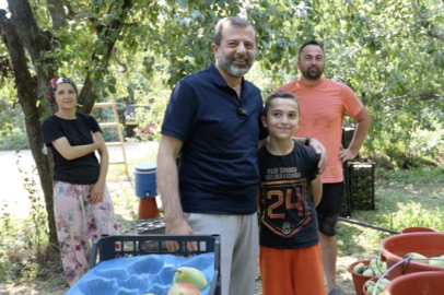 Gürsu’nun küçük çiftçisi herkesi kendine hayran bıraktı