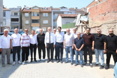 İnegöl’de kamulaştırılan alana 16 araçlık otopark
