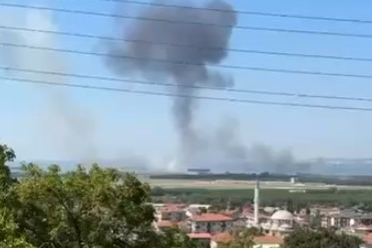 Yalova'da düşen F 16 uçağının pilotu, Yalova Eğitim Araştırma Hastanesi'nde tedavi altına alındı