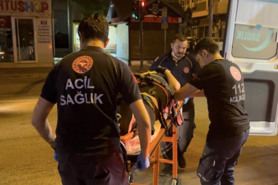 Bursa'da motosiklet devrildi: Kadın sürücü yaralandı