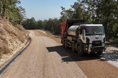 İnegöl’de 6 mahallede 18 kilometrelik yol çalışması