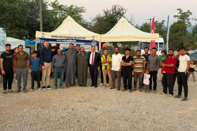 Büyükşehir'den mevsimlik tarım işçilerine destek