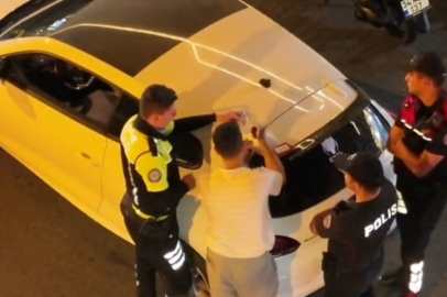 Gece yarısı dron destekli denetim: 289 kişi ve 229 araç sorgulandı