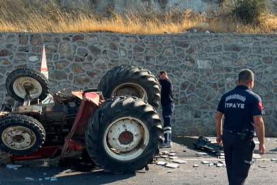 Traktör Kazası Can Aldı