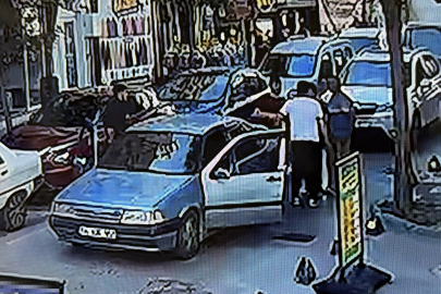 Sokak Ortasında Kavga Kamerada