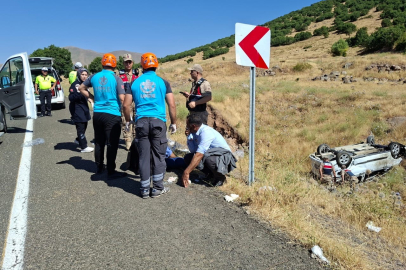 Bingöl'de Kaza: 6 Yaralı