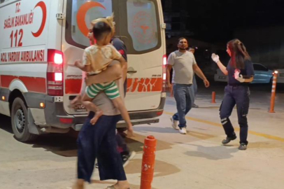 Tüfekten çıkan saçma baba ve 4 yaşındaki oğluna isabet etti