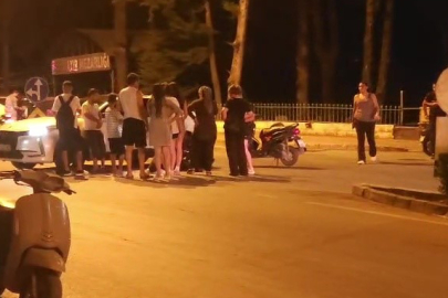 Otomobil ile Motosiklet Çarpıştı: 1 Yaralı