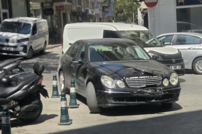Orhangazi'de otomobille çarpışan motosikletli yaralandı