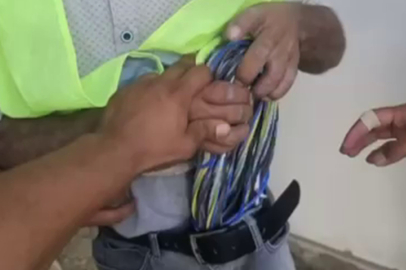 Kablo Hırsızına Suçüstü