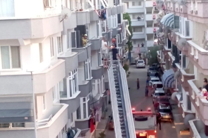 Bursa’da korkutan ev yangını