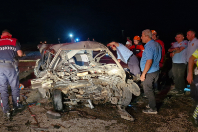 Karaman’da feci kaza: 1 ölü, 1 yaralı