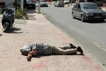 Alkollü şahıs ekiplere "Ben mevtayım" diyerek direndi