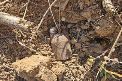 Bursa'da kurtuluş savaşından kalma el bombaları bulundu