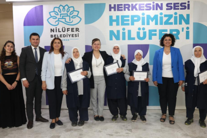 NİLÜFER BELEDİYESİ’NDE OKURYAZARLIK SEVİNCİ