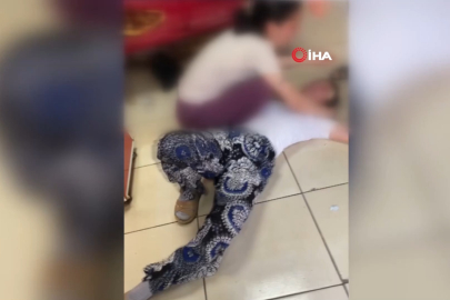 Hırsızlık şüphelisi kadın yakalanınca sara nöbeti numarası yaptı