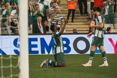 Bursaspor'un Nijeryalı forveti Iheanacho 5 maçta 6 gole ulaştı