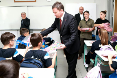Aydın’dan yeni eğitim yılında öğrencilere ziyaret
