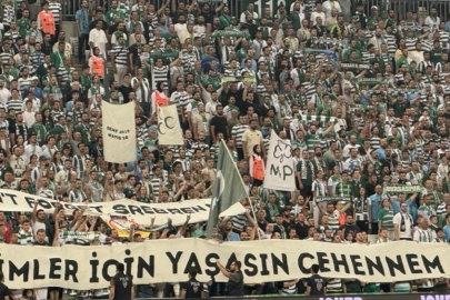 Bursaspor taraftarından Kızılyıldız'a mesaj