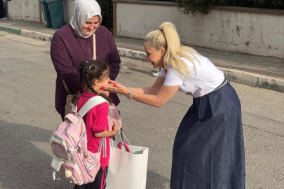 Kestel ve İnegöl’de iki öğrenci okula ilk adımını attı