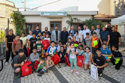 Osmangazi’de çocukların yüzünü güldüren buluşma