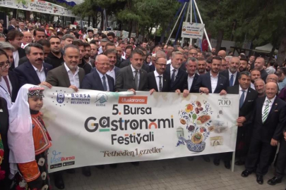 Bursa Gastronomi Festivali ‘Fetheden Lezzetler’ temasıyla başladı