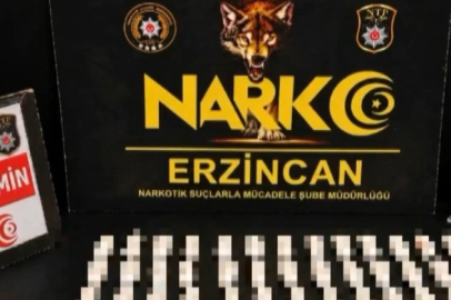 Erzincan'da Uyuşturucu Operasyonu