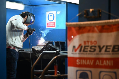 BTSO MESYEB 135 binden fazla çalışana mesleki yeterlilik belgesi verdi