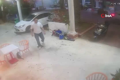 Gürültü tartışması sopalı kavgayla bitti: O anlar kamerada