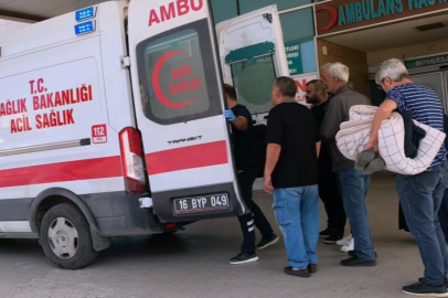 İnegöl'de sobadan sızan gazdan etkilenen çift hastanelik oldu