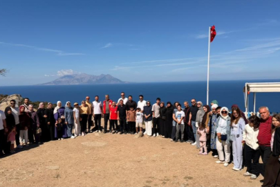 Şehit aileleri ve gazilerin Çanakkale çıkarması