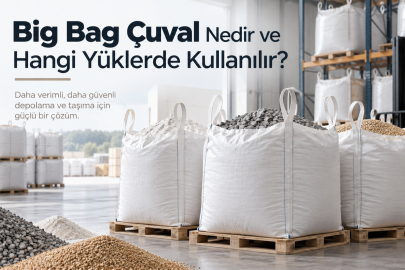 Big Bag Çuval Nedir ve Hangi Yüklerde Kullanılır?