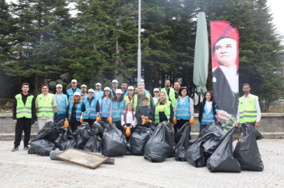 Osmangazi’den Uludağ’da çevre temizliği