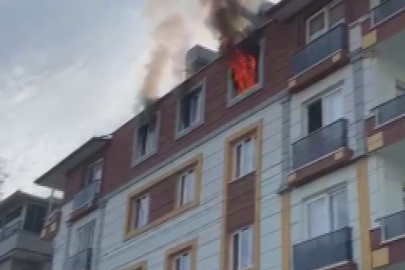 Hatay'da 5 kişilik ailenin yaşadığı evde yangın
