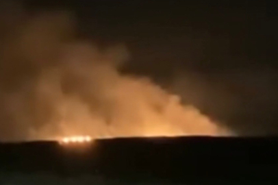 Arazi Yangını Korkuttu