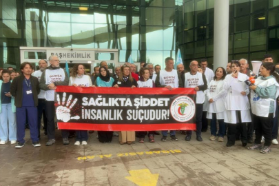 Mudanya'da sağlık çalışanına yönelik şiddete tepki