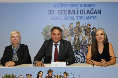 Nilüfer Kent Konseyi’nde Aydın Yeniden Başkan