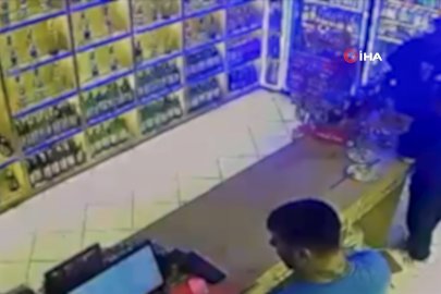 Veresiye tartışması iddiası: Kamyonuyla tekel bayisine böyle daldı