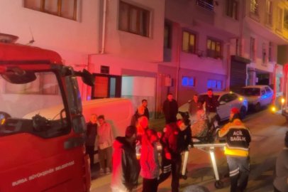 Bursa'da apartmanda panik: Duman asansör boşluğundan çıktı