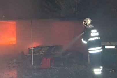 İş Yeri Yangını Korkuttu