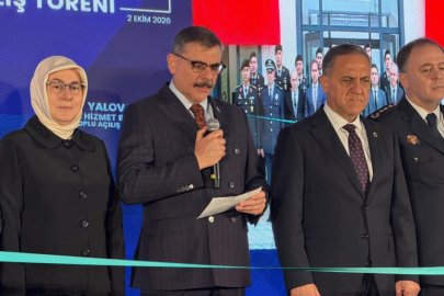 Bakan Çiftçi Yalova'da güvenlik yatırımlarının açılışını yaptı