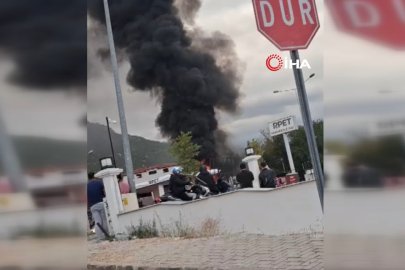 Akaryakıt istasyonunda patlama; 1 ağır yaralı