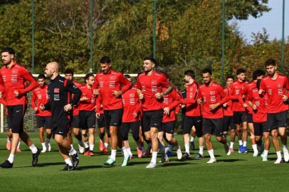 A Milli Futbol Takımı, İtalya maçının hazırlıklarını tamamladı